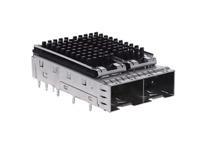 SFP28 CAGE 1 * 2 welded/crimped heat sink