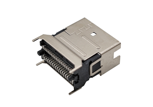 SlimSAS 4X 180 degree SMT connector